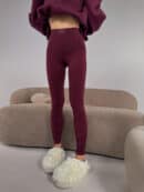 Legginsy CURVE bordo Legginsy CURVE bordo