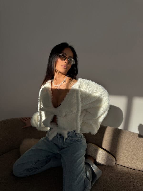 Kurtka PILLOW ecru limited