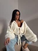 Kurtka PILLOW ecru limited