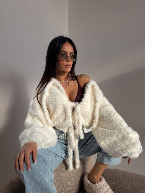 Kurtka PILLOW ecru limited