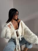 Kurtka PILLOW ecru limited