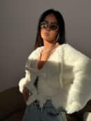 Kurtka PILLOW ecru limited