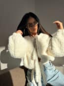 Kurtka PILLOW ecru limited