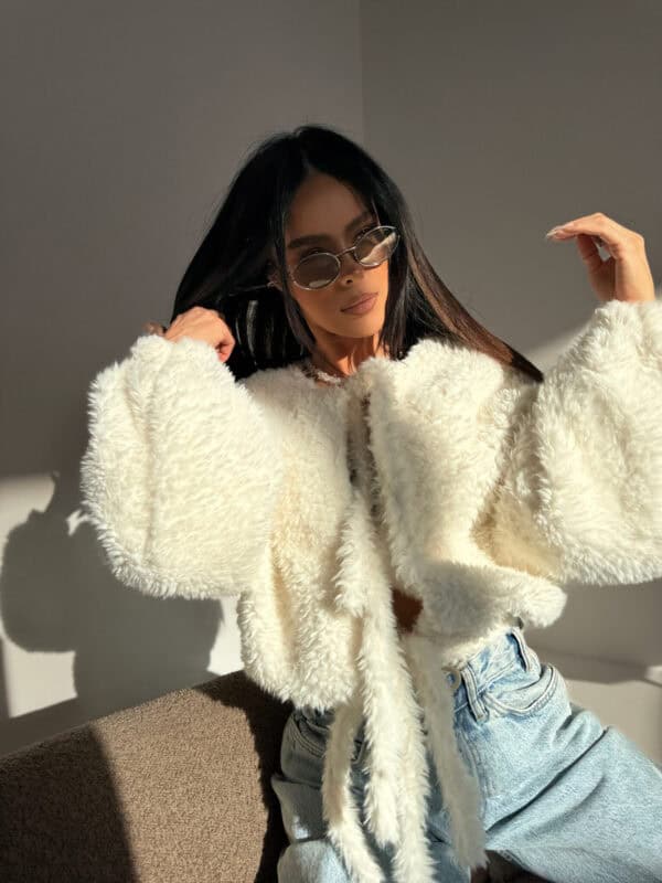 Kurtka PILLOW ecru limited