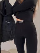 Legginsy ORIGIN czarne Legginsy ORIGIN czarne