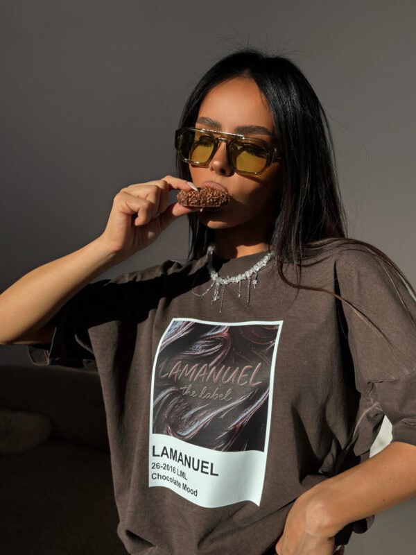 Tshirt NIGHTLIFE czekolada Tshirt NIGHTLIFE czekolada