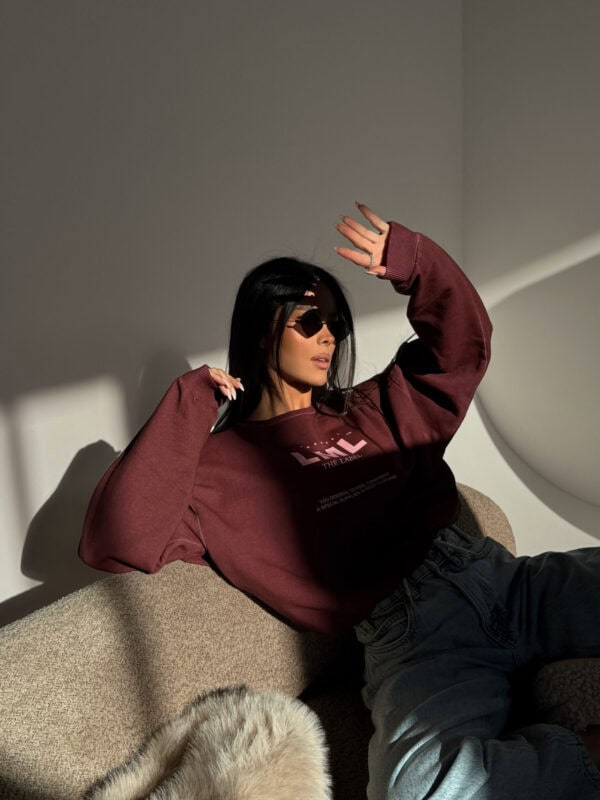 Bluza MIDNIGHT bordo