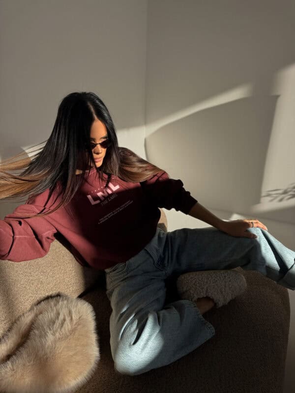 Bluza MIDNIGHT bordo