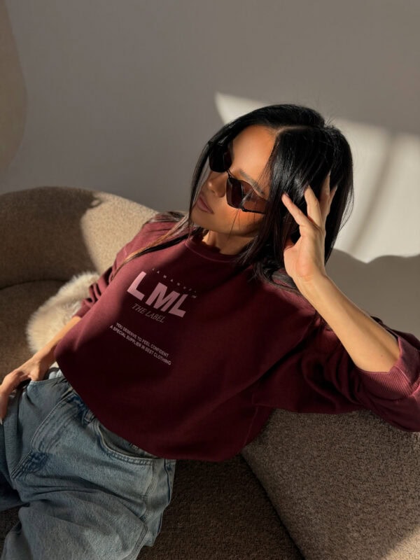 Bluza MIDNIGHT bordo