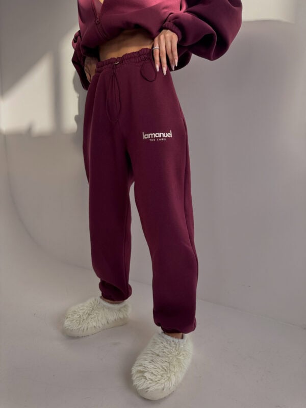 Spodnie CREAMY bordo Spodnie CREAMY bordo