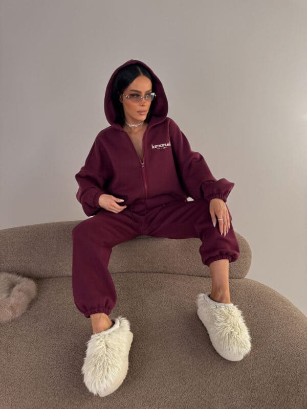 Spodnie CREAMY bordo Spodnie CREAMY bordo