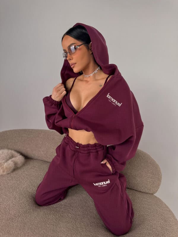 Bluza CREAMY bordo Bluza CREAMY bordo