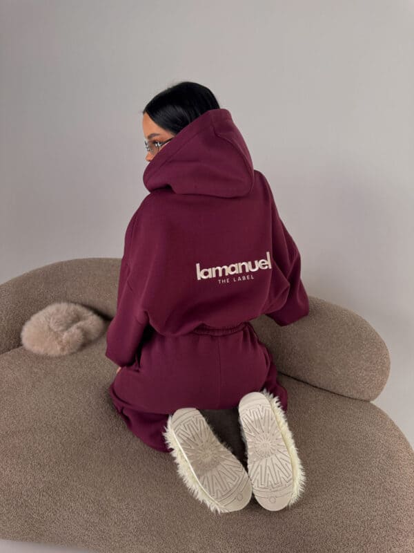 Bluza CREAMY bordo Bluza CREAMY bordo