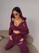 Bluza CREAMY bordo Bluza CREAMY bordo