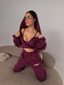 Bluza CREAMY bordo Bluza CREAMY bordo