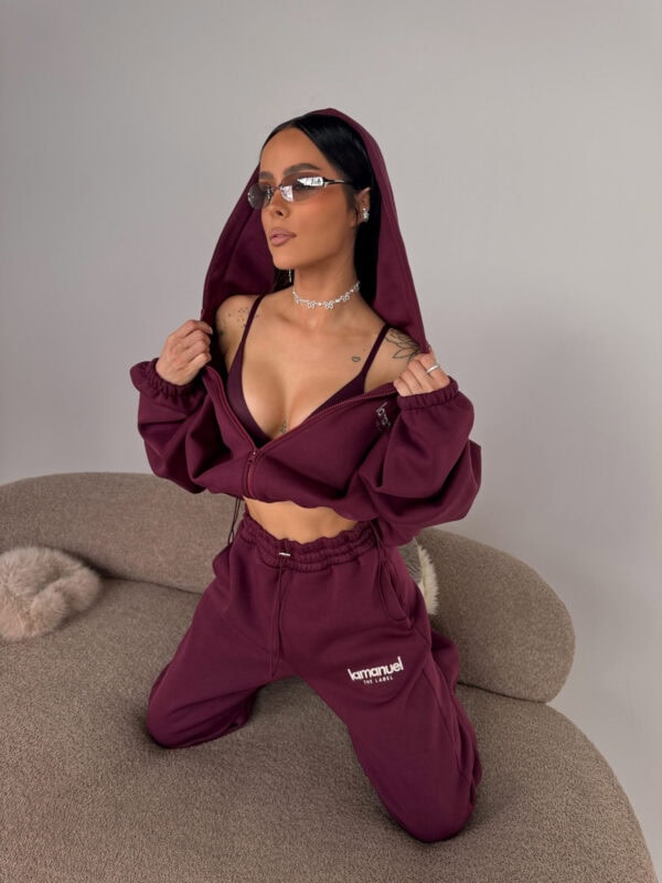 Bluza CREAMY bordo Bluza CREAMY bordo