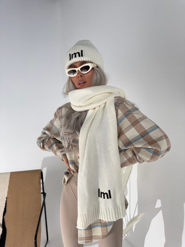 Szalik POLAR ecru Szalik POLAR ecru