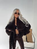 Kurtka DRAMATIC czekolada