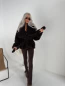 Kurtka DRAMATIC czekolada