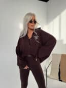 Bluza SEPARATE czekolada