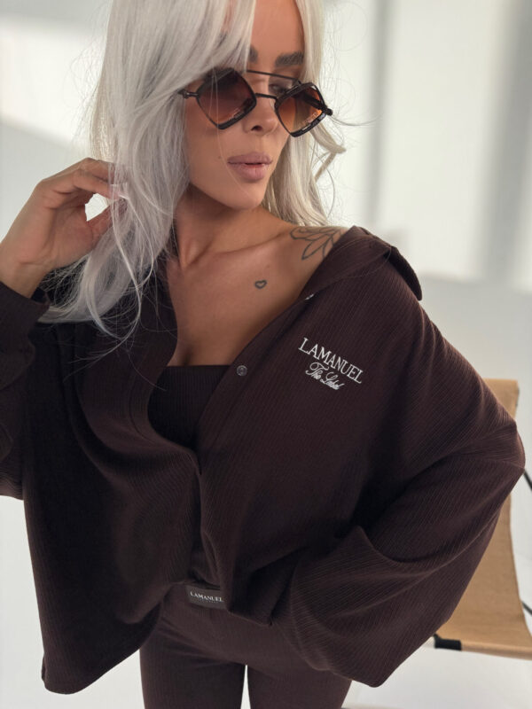 Bluza SEPARATE czekolada