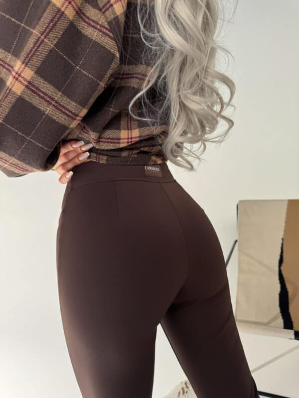 Spodnie NORTH czekolada