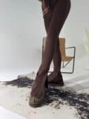 Spodnie NORTH czekolada