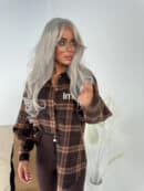 Koszula ICEBERG czekolada