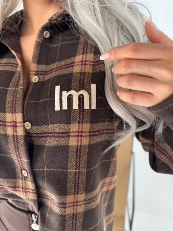 Koszula ICEBERG czekolada