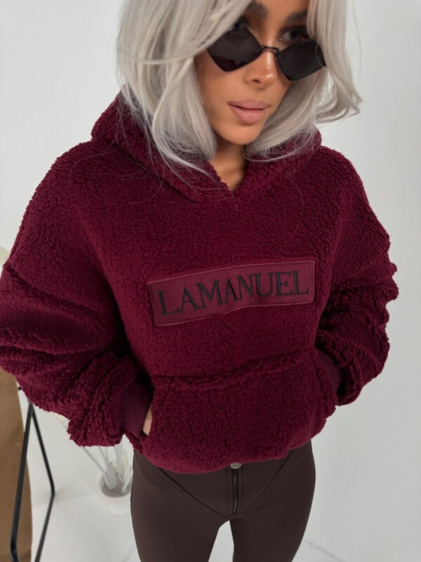 Bluza PUFFY bordo Bluza PUFFY bordo