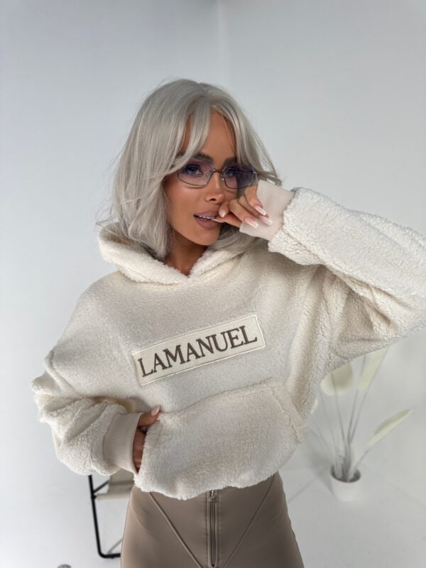 Bluza PUFFY ecru Bluza PUFFY ecru