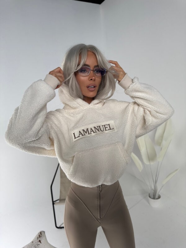 Bluza PUFFY ecru Bluza PUFFY ecru