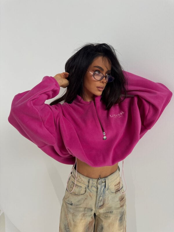 Bluza WARM UP fuksja