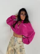 Bluza WARM UP fuksja