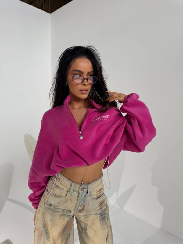 Bluza WARM UP fuksja