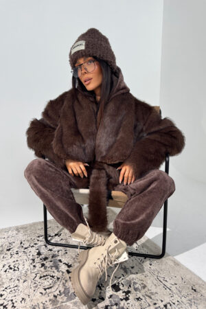 Kurtka FUZZY czekolada