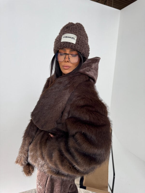 Kurtka FUZZY czekolada