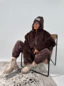 Kurtka FUZZY czekolada