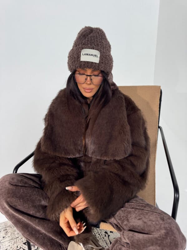 Kurtka FUZZY czekolada