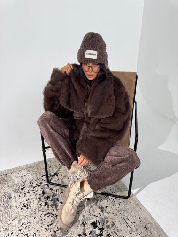 Kurtka FUZZY czekolada