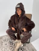 Kurtka FUZZY czekolada