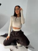 Spodnie TENDER czekolada Spodnie TENDER czekolada