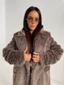 Płaszcz ALPHA czekolada