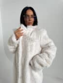 Płaszcz ALPHA ecru Płaszcz ALPHA ecru