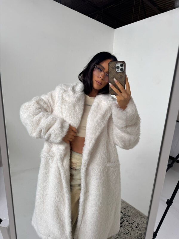 Płaszcz ALPHA ecru Płaszcz ALPHA ecru