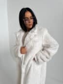 Płaszcz ALPHA ecru Płaszcz ALPHA ecru