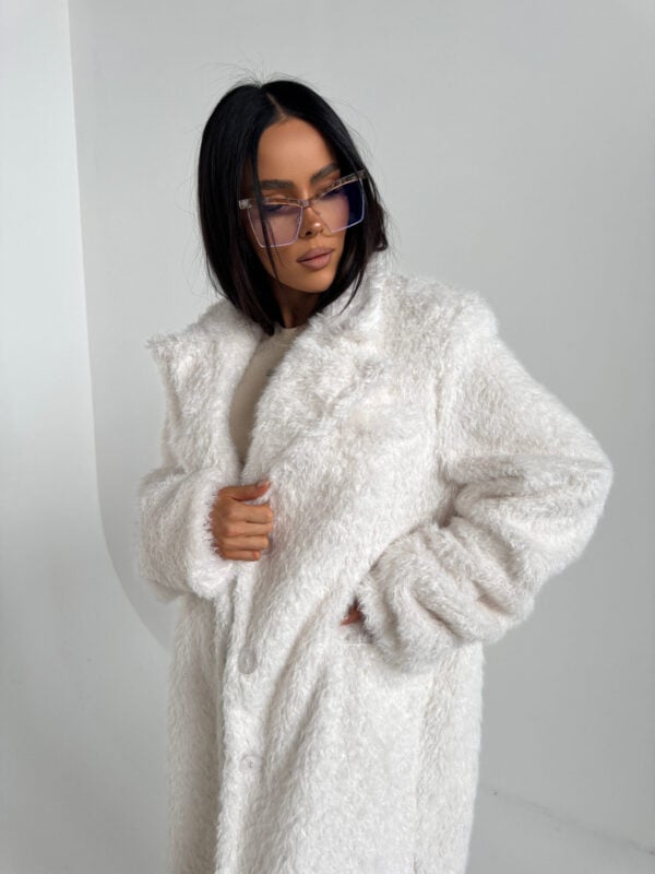 Płaszcz ALPHA ecru Płaszcz ALPHA ecru