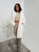 Płaszcz ALPHA ecru Płaszcz ALPHA ecru