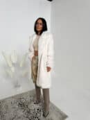 Płaszcz ALPHA ecru Płaszcz ALPHA ecru