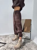 Spodnie QUEEN czekolada